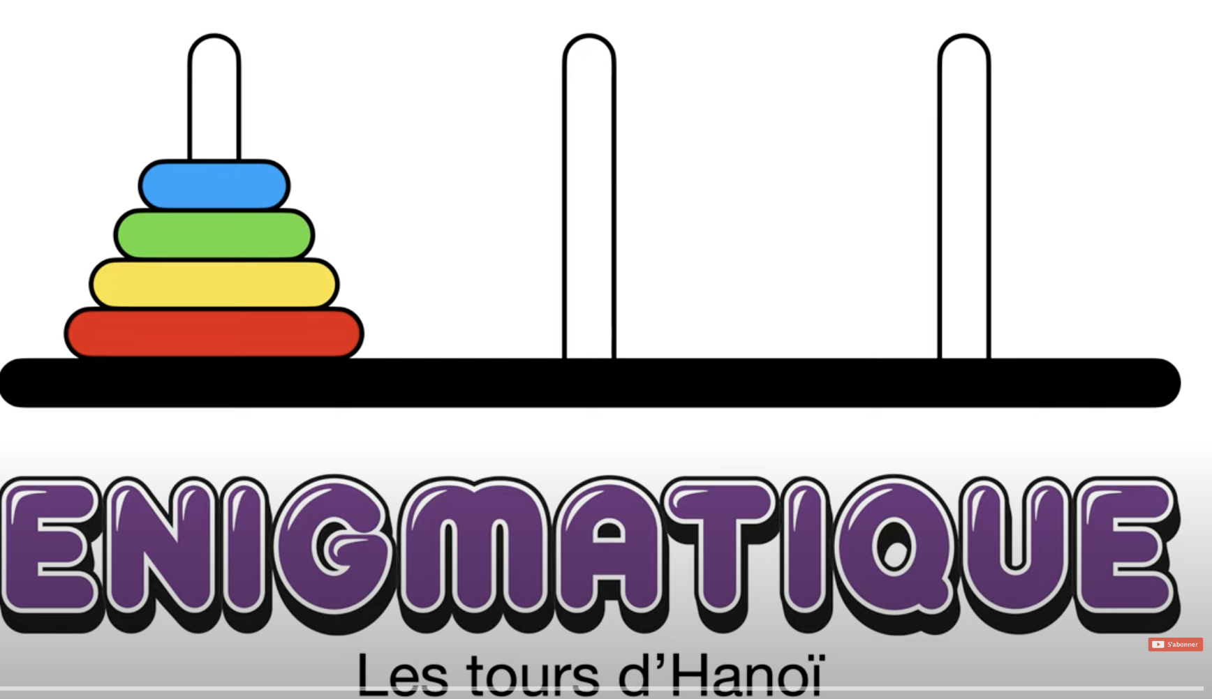 algorithme iteratif des tours de Hanoï