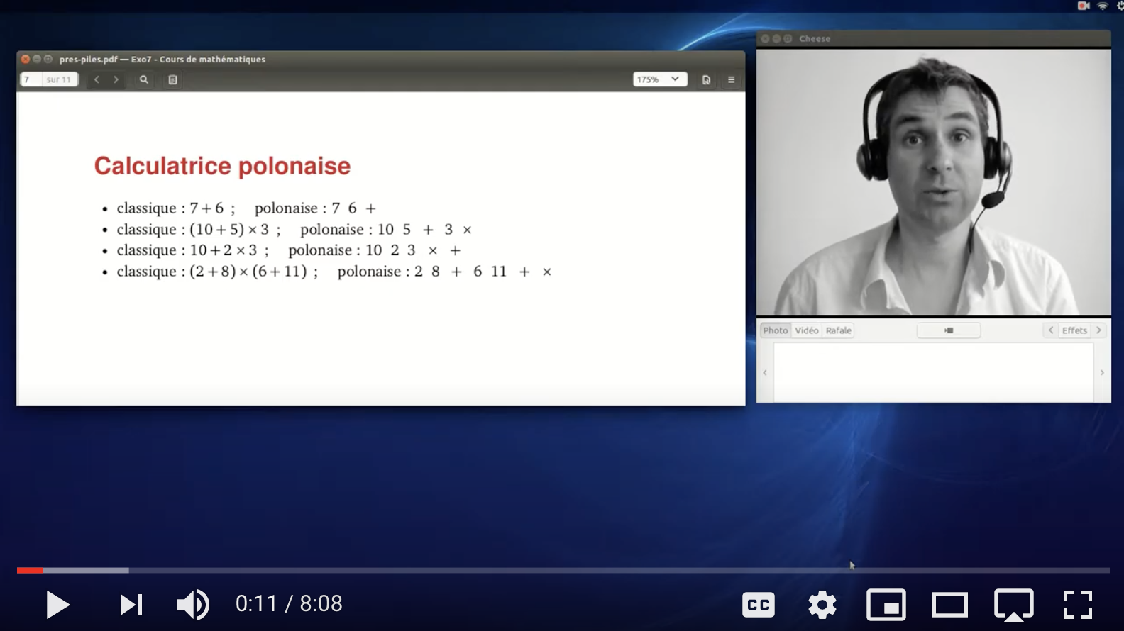 video notation polonaise inversée