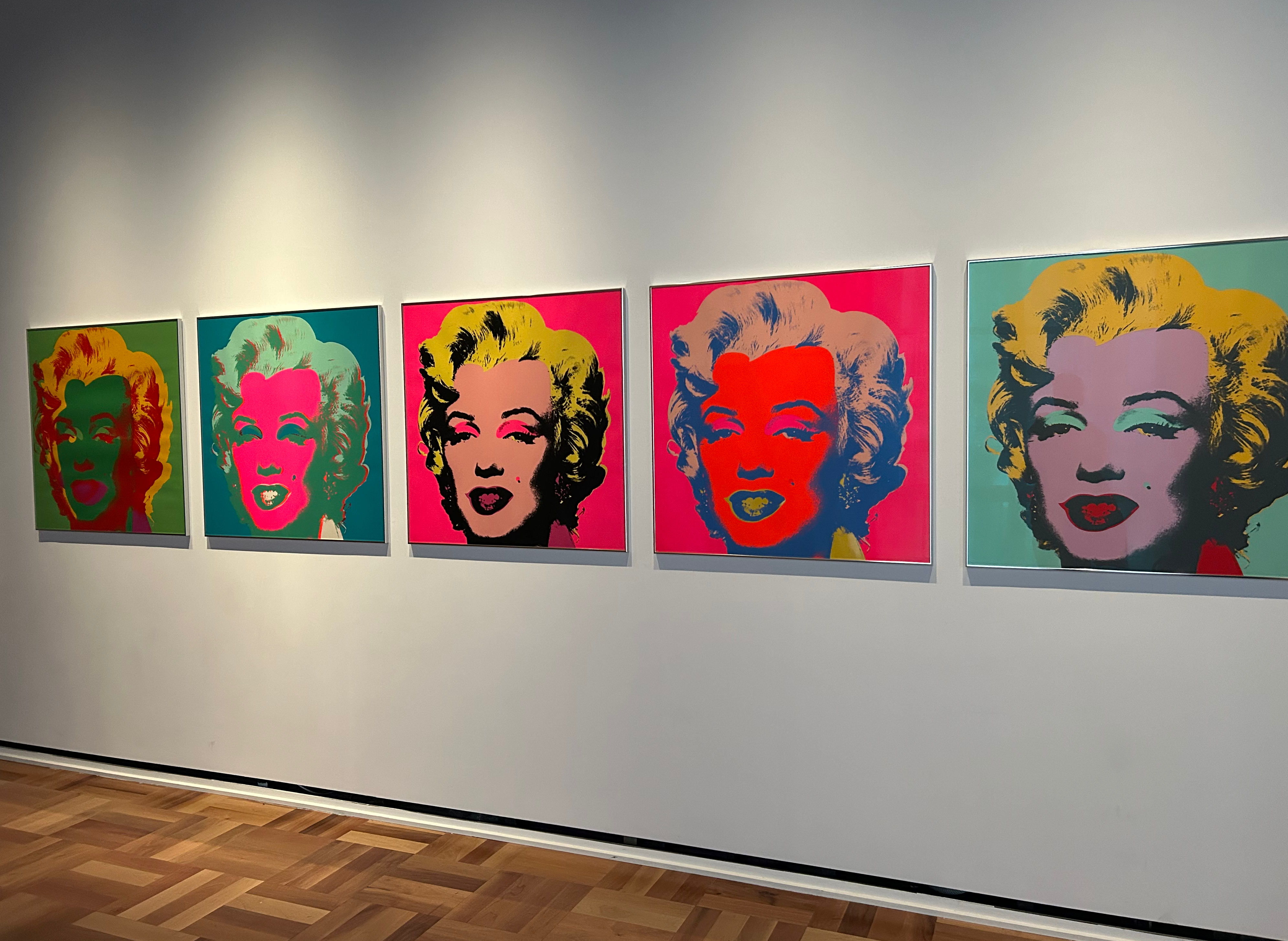 Extrait de l'oeuvre de Andy Warhol (1967). Marilyn.