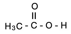 acide éthanoïque