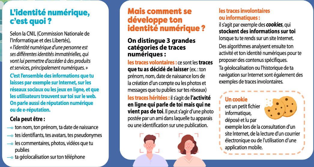 extrait d'une affiche sur le site de la CNIL