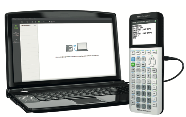 connexion calculatrice - ordinateur