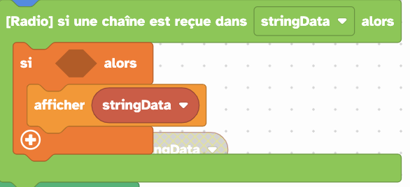 choisir la variable stringData