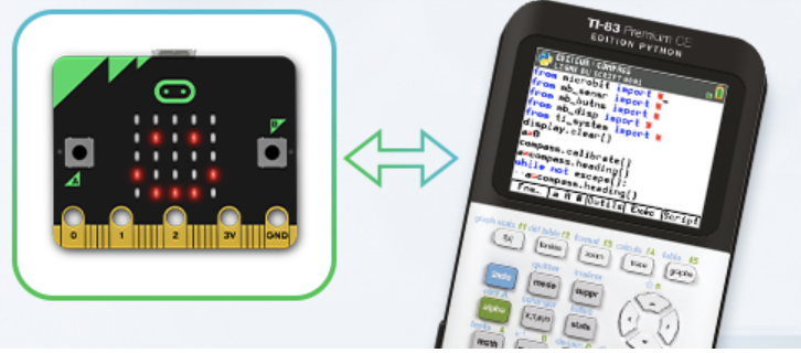TI83 et microbit